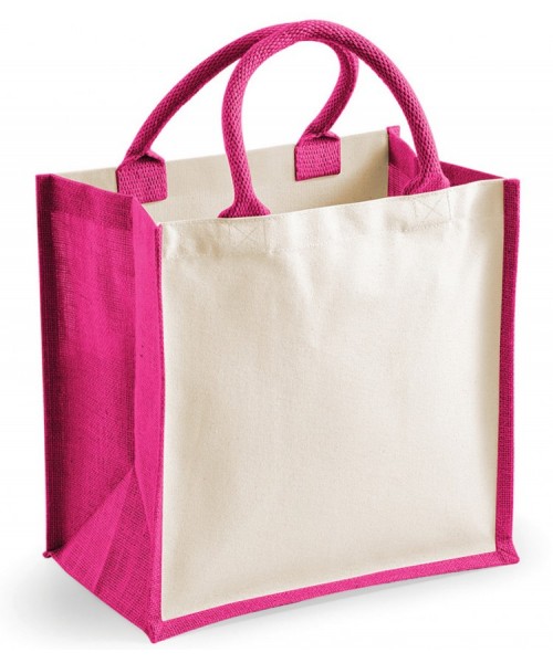 Printers Midi Jute Bag Westford Mill 220 GSM